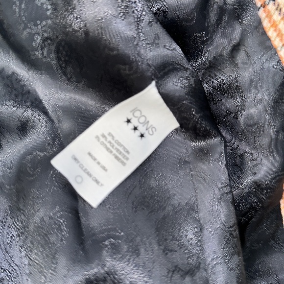 Icons plaid blazer purchased from Barney’s New York - Picture 5 of 7